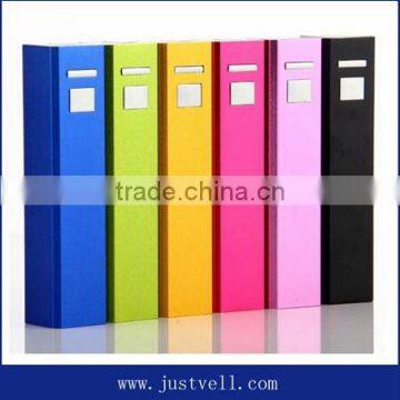 Lipstick Power Bank Backup Battery Cheap Powerbank 2600mAh
