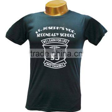 Customised Yiwu Market T shirt Printed T Shirts School Uniform T Shirt