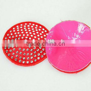 Red with white point sexy women beauty nipple covers