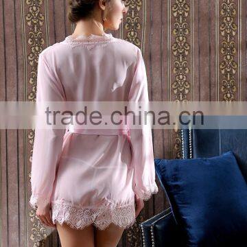 Wholesale Price Pink Lace Sexy Adult Girl Babydoll Open photo-3