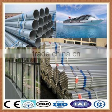 BS1387 galvanized pipe/ galvanized steel pipe prices