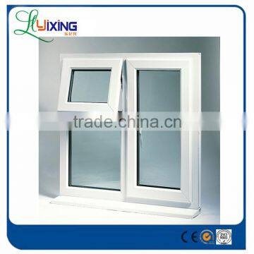 tempered glass large 60 side hung casement window