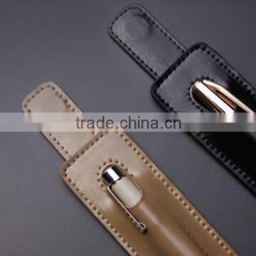 Genuine Leather Pen Case for Microsoft Surface Pro 3 Stylus Pen Protector Leather Pen Pencil photo-3