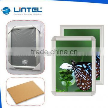 Picture display aluminum snap frame