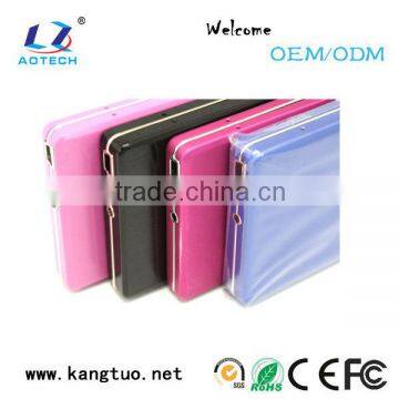 2014 new arrival personal customize usb3.0 2.5 inch nas hdd case