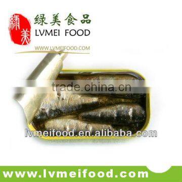 Canned Sardines in Vegetable Oil