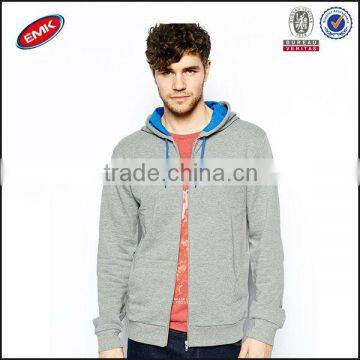 China factory supply fashion plain hoodies men wholesale