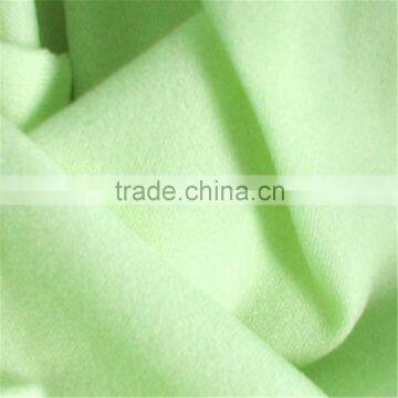 100% Spun Polyester velvet fabric apparel fabric hand feeling same as cotton