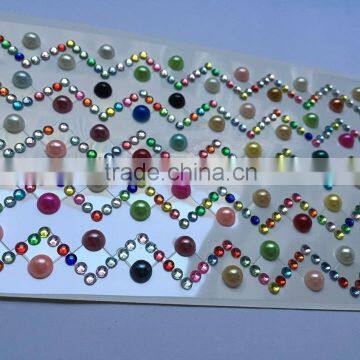 Rhinestone Strass Bling Rhinestone Cellphone Car Decoration Sticker photo-2