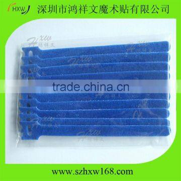 Wholesale Colored 12*150mm 10pcs per polybag Hook And Loop cable tape