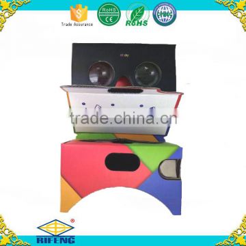 3d Vr Glasses V2.0 Virtual Reality Customized Color Google Cardboard