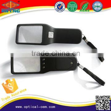 hand magnifier with led light/magnifiers