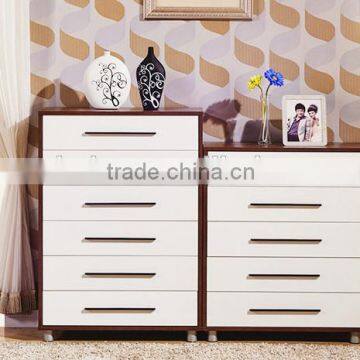 wood good quality chest of drawers in bedroom