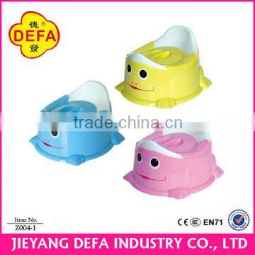 New cheap potty trainer plastic baby potty seat for promotion