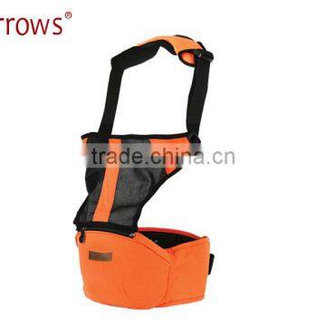 100% Cotton 2-in-1 Face-in and Face-out Multi-functional Breathable Backpack Baby Carrier Waist Stool