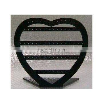 Black Heart Earring Display Rack/ Earring Display Holder C0101075