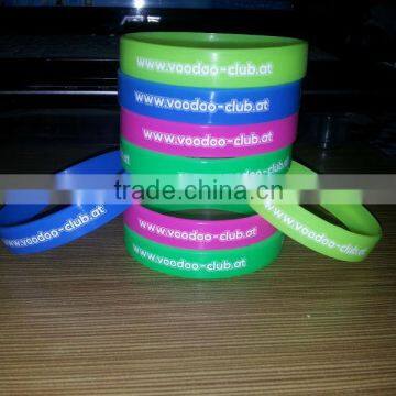 Promotional Customized Silicon Wristbands