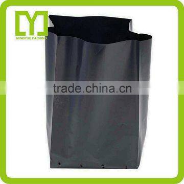 Yiwu LDPE Material,heavy Duty Customized Black Plastic Agriculture Plant Nursery Bag
