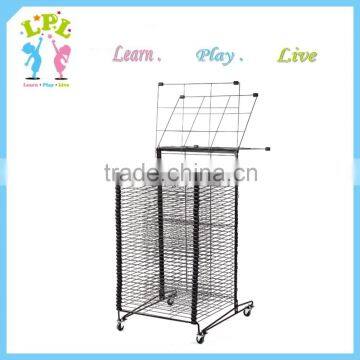 40 Large Shelf Mobile Paint Drying Rack School Pre-School Art Craft Early Years photo-2