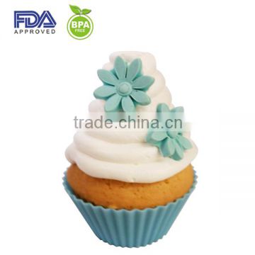 Silicone Cupcake Liners / Baking Cups, Standard Size, Cake Molds / Bakeware