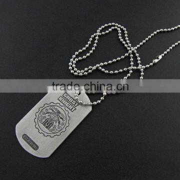 Classically Silver Dog Tags with Free TriTone Valet Box