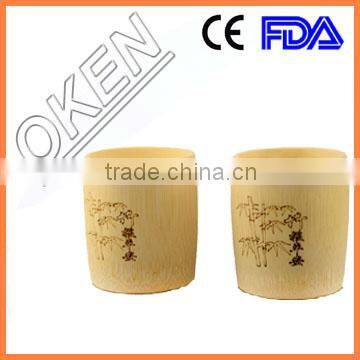 Bamboo coffee cup bamboo drinking cup 100% biodegradable