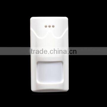 Wired Wall Mounted Digital PIR Motion Detector with ABS Plastic