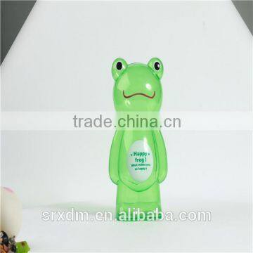 Professional service wholesale frog plastic coin bank for promotion