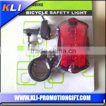 5 LED outdoor bike bicycle laser beam rear tail light