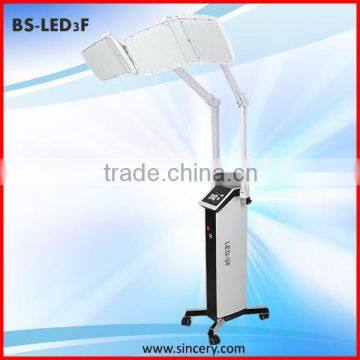 Led Light For Face Newest BS-LED3F LED Phototherapy System PDT Light For Skin Rejuvenation Led Light For Skin Care