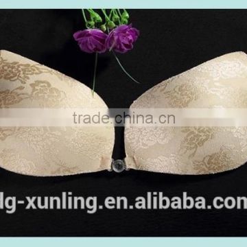 beautiful sexy seamless bra design sexy lace invisible cloth silicone gel bra grils sexy bra