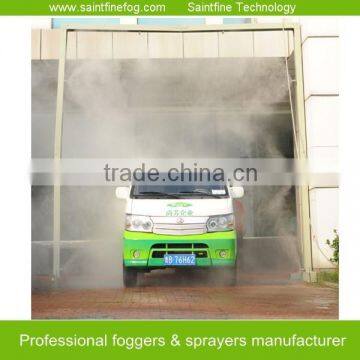 New model disinfection gate for truck entrance