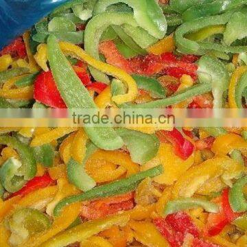 2015 Wholesale IQF Frozen Fresh Mixed Pepper with bulk packing