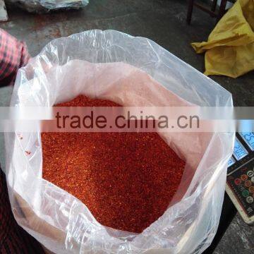 China Top 8 Manufacturer Exporter Supplying No Aflatoxin, No Sudan Ex.Hot Chilli Crushed , Chilli Flakes, Chilli Granulues