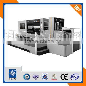 High Speed Flat Bed Automatic Cardboard Paper Die Cutting Machine