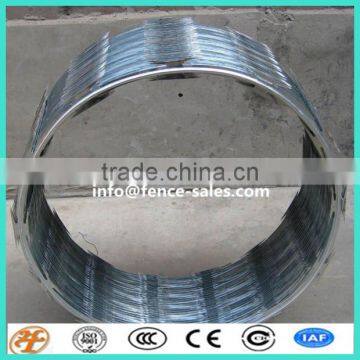 980mm lop diameter BTO-22 flat razor barbed wire