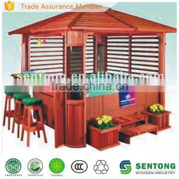 User-friendly Gazebo Wooden Spa