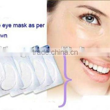 collagen crystal eye mask , skin care product make your eye more attractive