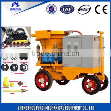 Best selling mortar pump spraying machine/wet and dry shotcrete spraying machine for bridge