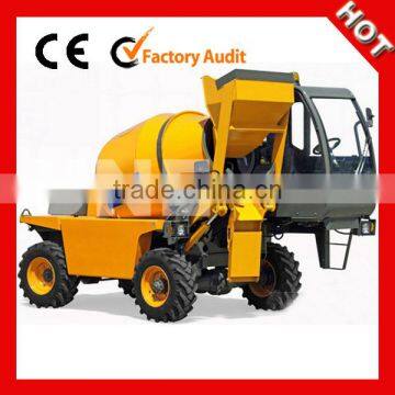 High Quality UN1.5 Small Self-loading Concrete Mixing Truck