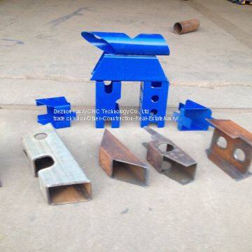 100*100mm Width Square Tube Cnc Plasma Cutting and Beveling Machine KR-XF8 photo-2