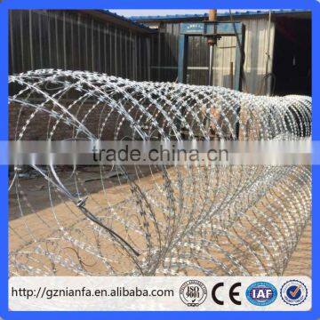 Senegal BV Certification Hot Dipped Galvanized High Security Razor Wire Barriers(Guangzhou Factory) photo-4