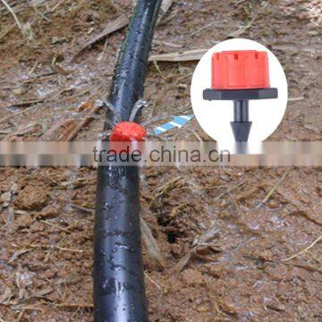 connect drip irrigation pipe adjustable emitter(manufacturer)