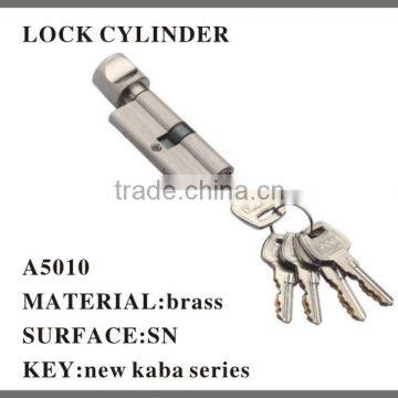 full brass one side open high security cylinder lock