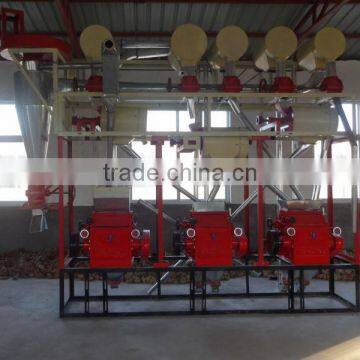 Small milling scale home Use Wheat Flour Milling Machine with 20-30 tons /day