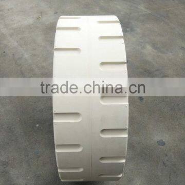 Hot Sale Mould on Wheel 410x130 Special Solid Trailer Rubber Tires From Top Solid Tire Factory in China photo-3