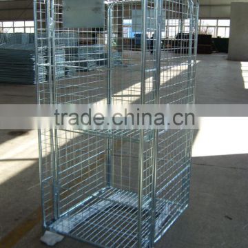 warehouse storage cage with wheels SC1212