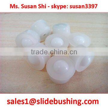 Noiseless Ball Bearing Plastic Pom Material Caster no Noise Full Nylon Ball Transfer Unit photo-3
