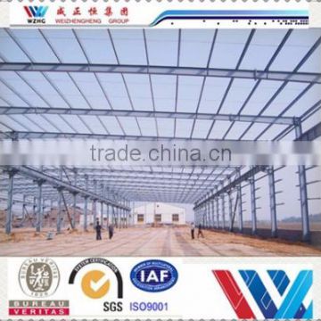 WZH High quality perfab steel structures light steel structure