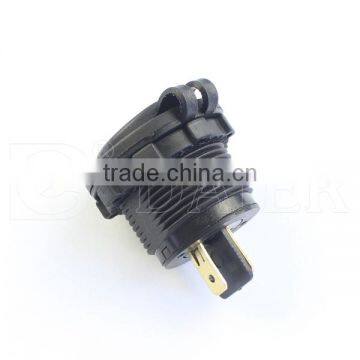 Car Cigarette Lighter Socket Adapter Merit Socket With Cover And Standard Nut photo-3